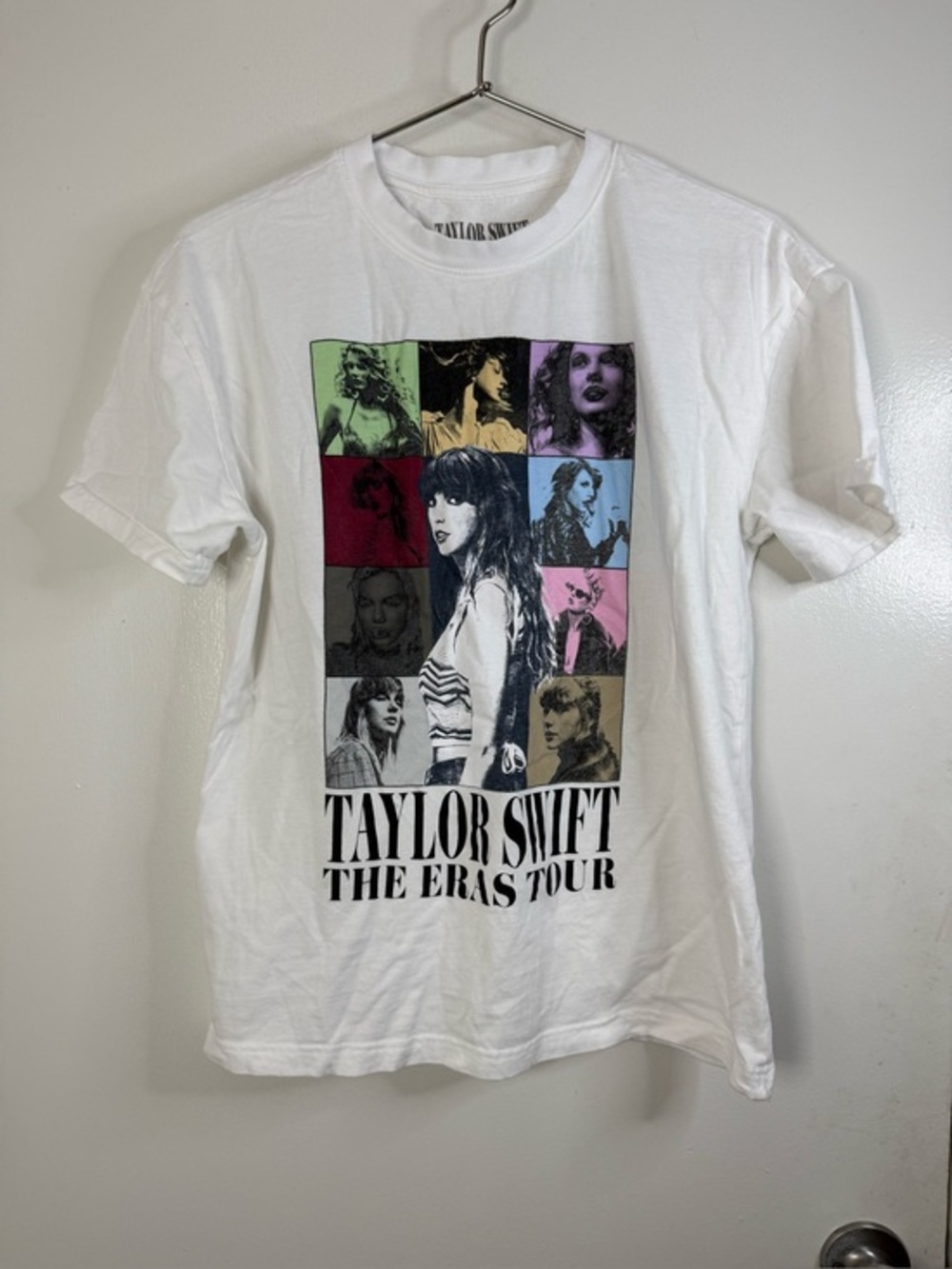 Taylor Swift Eras tour, white T-shirt S
